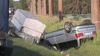 Tragiczny wypadek w powiecie człuchowskim