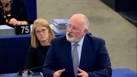 Wpadka Timmermansa. Pomylił Warszawę z Moskwą