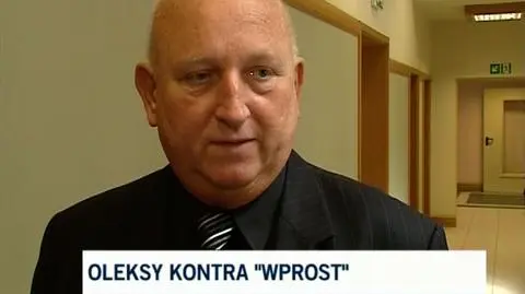 Oleksy zawarł ugodę z "Wprost"