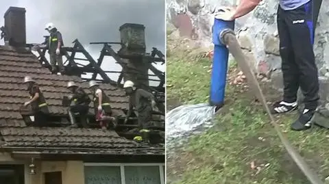 Stracili dom przez zepsuty hydrant. "Dziura była duża, but można było wsadzić"