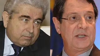 Miał być Anastasiadis (z prawej), był Christofias