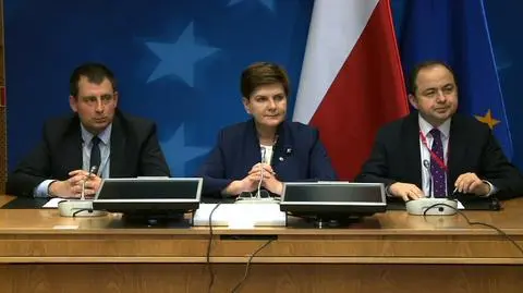 Szczyt UE w Brukseli. Konferencja Beaty Szydło