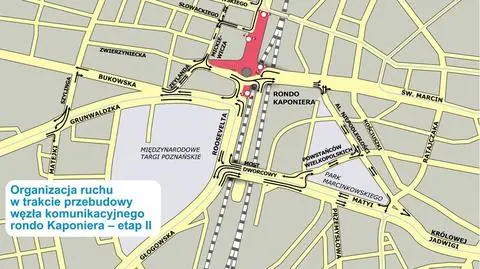 W sobotę zamykają Kaponierę. Sprawdź objazdy