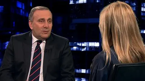 Gościem "Kropki nad i" był Grzegorz Schetyna