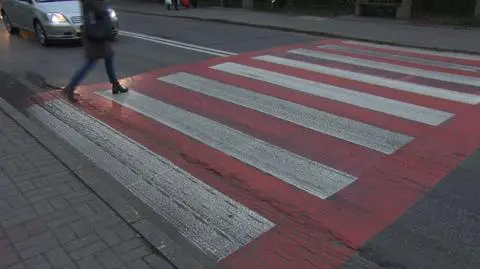 The crosswalk in Radlin where the teenage girl was hit by two cars