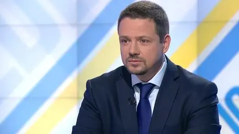 Rafał Trzaskowski w "Jeden na jeden" TVN24