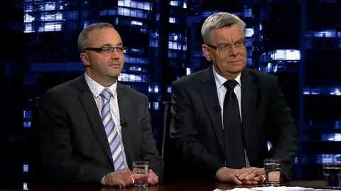Piotr Gontarczyk i Tomasz Nałęcz byli gośćmi "Kropki nad i" 
