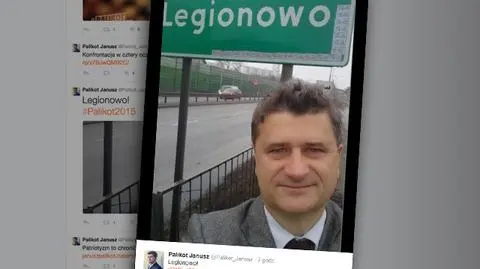 Janusz Palikot w Legionowie