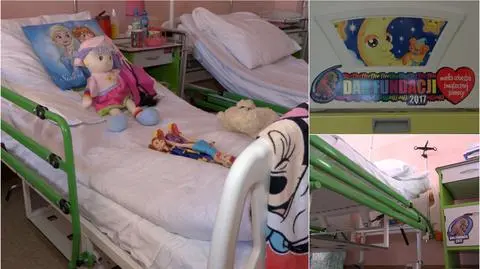 Mali pacjenci z Gorzowa mają nowe łóżka. To dar od WOŚP