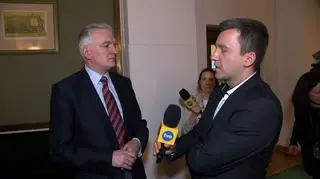 Jarosław Gowin coś wie ale nie powie