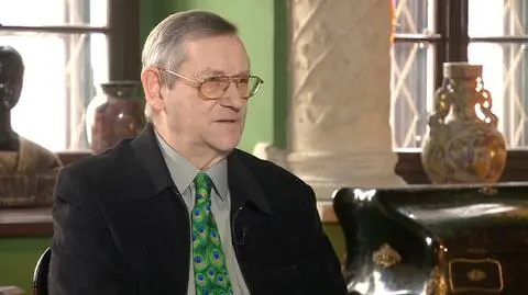 Profesor Norman Davies był gościem "Faktów po Faktach" w TVN24