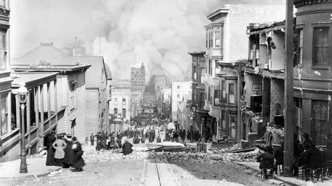 USA. Trzęsienie ziemi w San Francisco w 1906 r. Zmarł ostatni ocalały