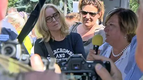 Anna Komorowska o zawieszeniu protestu 