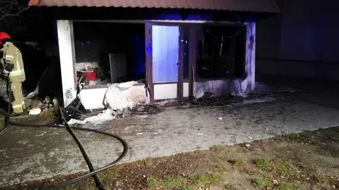 Żary. 19-latek podpalił kiosk, w środku było pięć osób