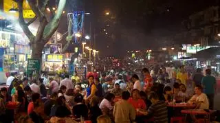 Jalan Alor to jedna z najpopularniejszych wśród turystów ulic