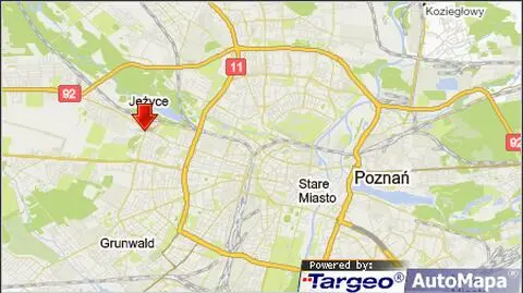 Śmiertelny wypadek w Poznaniu. Motocyklista zderzył się z autobusem