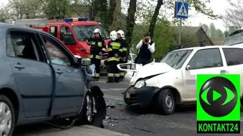 Zmiótł trójkołowca 
i seicento