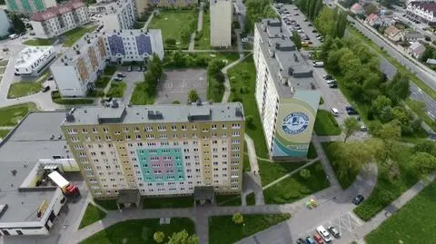 Ewakuacja mieszkańców bloków w Koszalinie. Ryzyko uszkodzenia