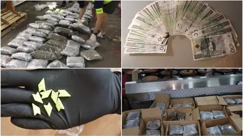 CBŚP. Zlikwidowali szlak przemytniczy i zabezpieczyli 185 kg narkotyków