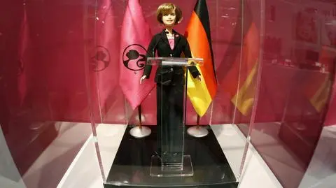 Barbie-Merkel wśród zabawek