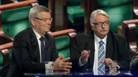 Witold Waszczykowski i Tomasz Nałęcz byli gośćmi "Faktów po Faktach"