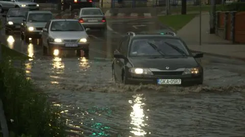 Po ulewach 
na Pomorzu: 
Kartuzy jak jezioro