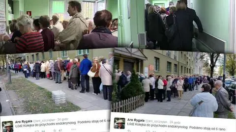 Pacjenci nie mieścili się gmachu przychodni