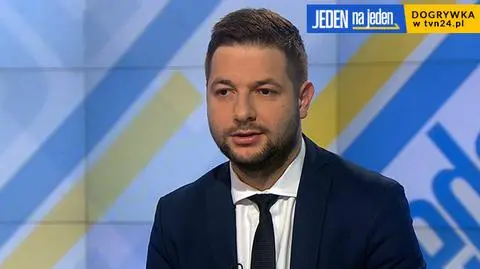 Patryk Jaki był gościem "Jeden na jeden"