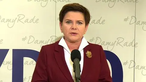 Szydło: konstytucja PiS stała się obsesją Ewy Kopacz