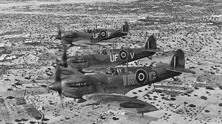 Samoloty Spitfire w służbie RAF latem 1943 roku