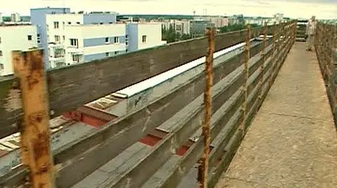 Wejście do domu... przez dach