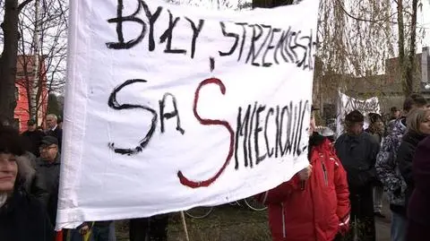 Mieszkańcy Strzemieszyc boją się niebezpiecznych odpadów z Salwadoru