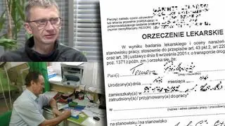 Lekarz wystawiał zaświadczenia, chociaż nie miał prawa?