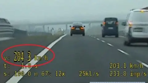 Wrocław. Policjanci z grupy "Speed" zatrzymali kierowcę audi. Przekroczył prędkość