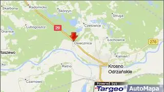 Do wypadku doszło w Osiecznicy