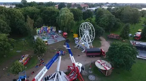 The tragic accident happened in the amusement park in Szczytno