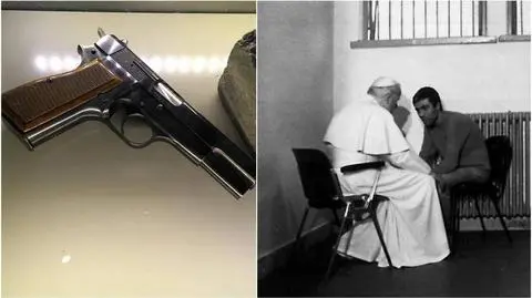 Pistolet Ali Agcy zostanie na dłużej w muzeum papieskim w Wadowicach