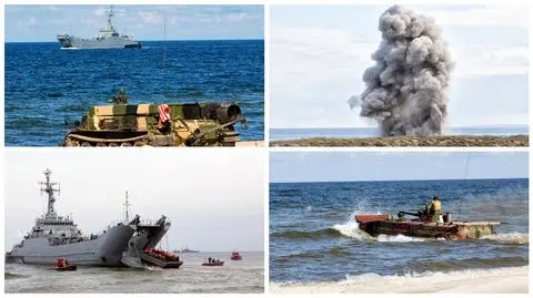 Ustka: Manewry na poligonie