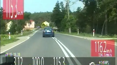 Połaniec. Przekroczył prędkość, wyprzedzał na skrzyżowaniu, jechał pod prąd