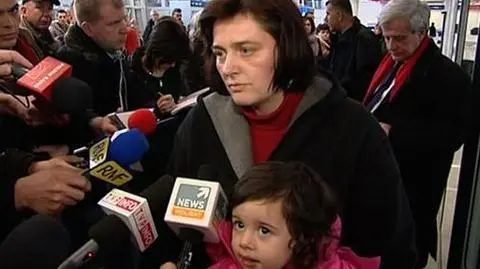 Uratowana Polka: "Trzymam za was kciuki, dziewczyny"