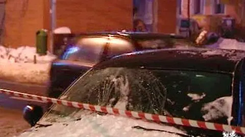 Sople zniszczyły samochód