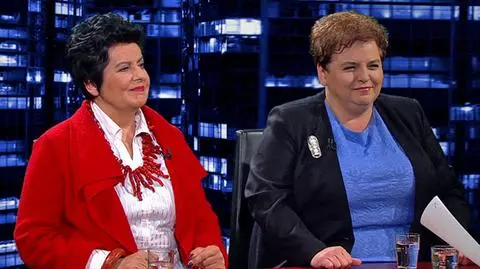 Joanna Senyszyn i Marzena Wróbel były gośćmi programu "Kropka nad i"