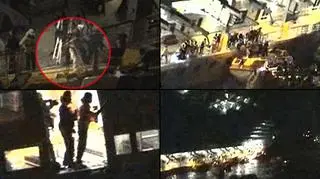 Schettino ucieka ze statku