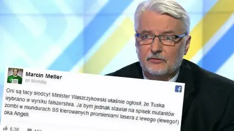 Memy o Waszczykowskim. Internet komentuje słowa szefa MSZ