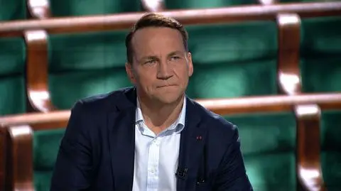 Radosław Sikorski o wynikach sondażu na wybory parlamentarne