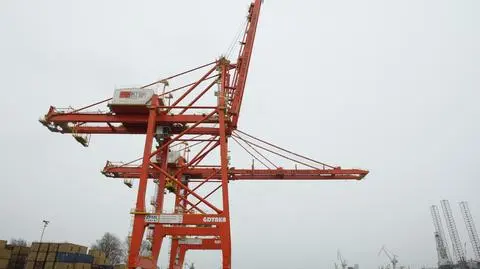 Gdynia: nowe suwnice z Chin