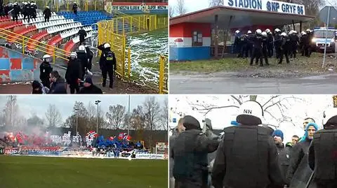 Na butelki i kamienie policja odpowiedziała strzałami. Zarzuty dla 6 pseudokibiców