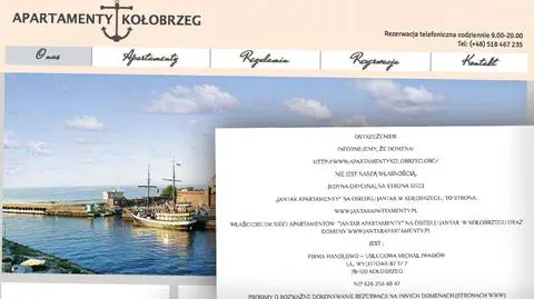 Oszuści wynajmowali apartamenty w Kołobrzegu na Osiedlu Jantar