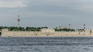 Szpital akademii wojskowej w Sankt Petersburgu. Tam trafili ranni w Donbasie
