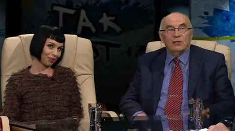 Marta Konarzewska i Marian Piłka w Tak Jest